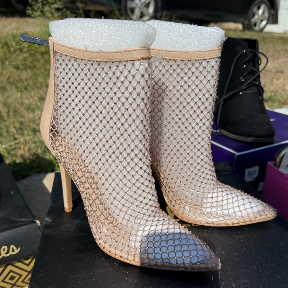 Women rhinestone heels by Charles